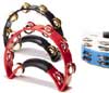 Rhythm Tech Half Moon Style Double Tambourine