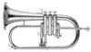 Silver Flugel Horn by RS Berkeley