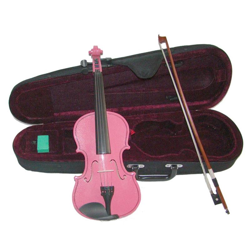 childs pink violin