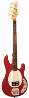 ARBOR BASS GUITAR TRANS RED          
