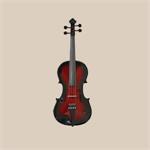 Barcus Berry Vibrato AE Series Acoustic Electric Violin w/Red Berry Burst Finish