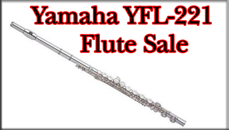 Yamaha YFL-221 Student Flute Sale; Yamaha YFL221 Flute
